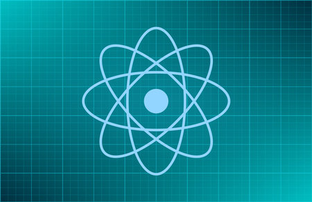 Pictograph of atom