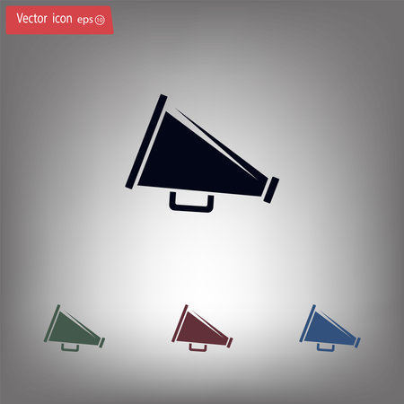Megaphone iconのイラスト素材