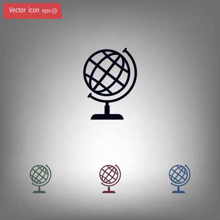 Vector globe iconsのイラスト素材