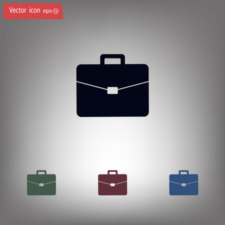 Briefcase icon, vector illustration.のイラスト素材