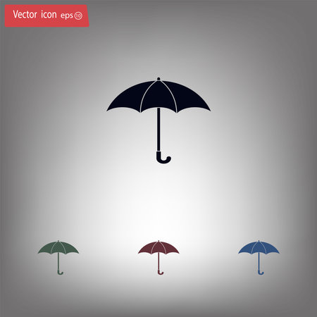 Umbrella iconのイラスト素材