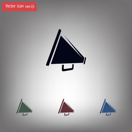 Megaphone iconのイラスト素材