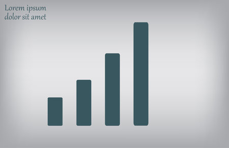 Infographic icon, vector illustration. Flat design style. EPS 10のイラスト素材