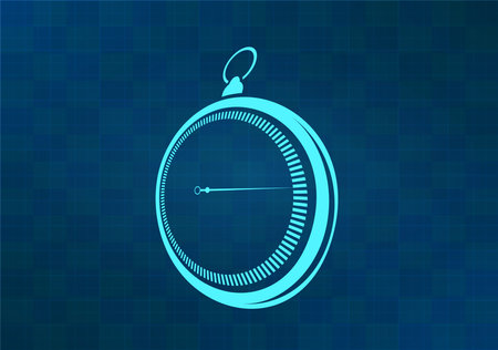stopwatch iconのイラスト素材