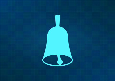 Bell icon. Flat design style. Made in vector eps 10のイラスト素材
