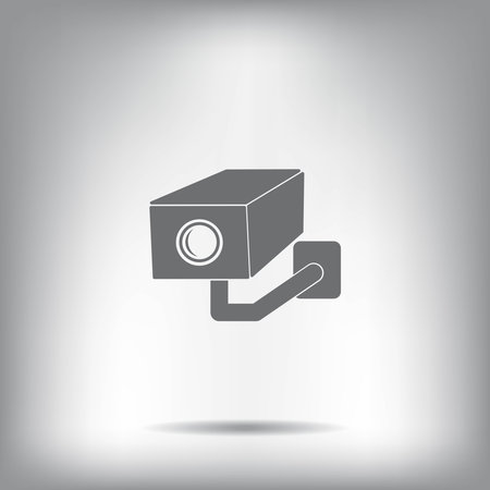 video camera icon - vector illustration. Flat design style eps 10