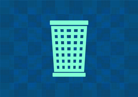 ballot box web icon. vector designのイラスト素材