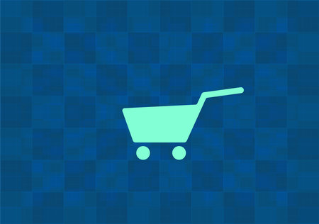 Vector shopping cart iconのイラスト素材