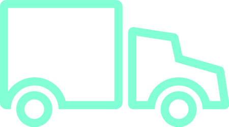 Truck iconのイラスト素材