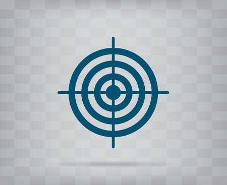 Target vector iconのイラスト素材