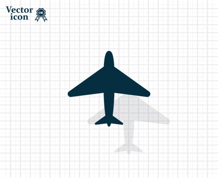 Plane iconのイラスト素材