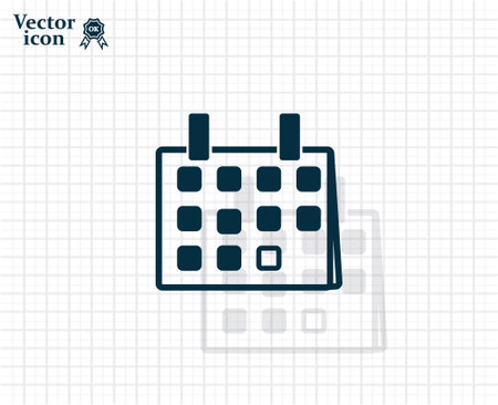 Calendar - vector iconのイラスト素材