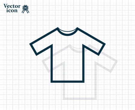 Tshirt Icon icon, vector illustration. Flat design styleのイラスト素材