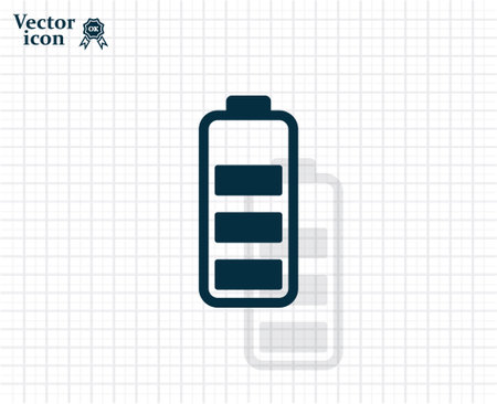 Battery - vector iconのイラスト素材