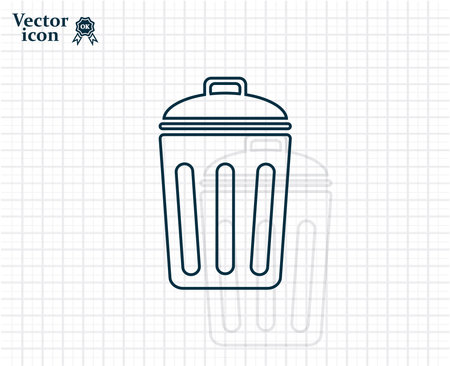 ballot box web icon. vector designのイラスト素材