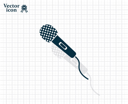 Microphone Iconのイラスト素材