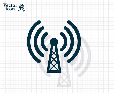 Wi-Fi Iconのイラスト素材