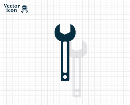 wrench icon, vector illustrationのイラスト素材
