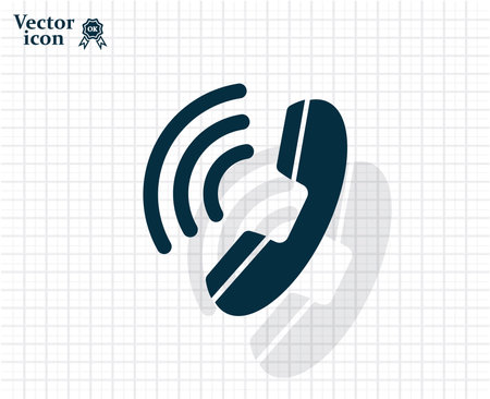 Icon of phoneのイラスト素材