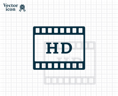 HD iconのイラスト素材