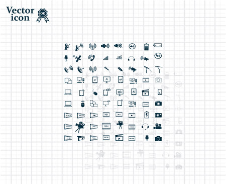 technology iconsのイラスト素材