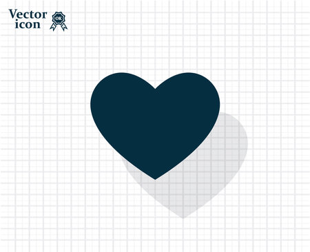 heart icon vector.のイラスト素材