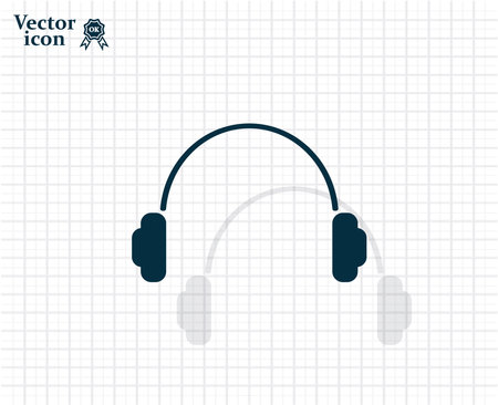 Headphones iconのイラスト素材