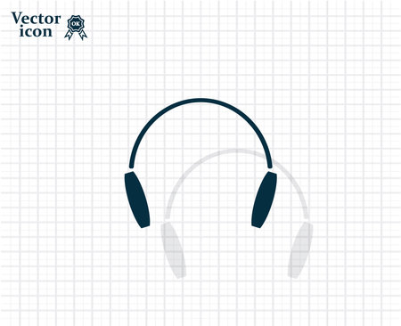 Headphones iconのイラスト素材