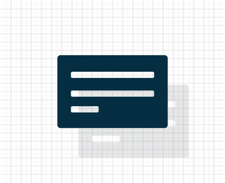 Credit card vector iconのイラスト素材