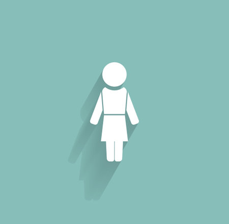 Woman - vector iconのイラスト素材