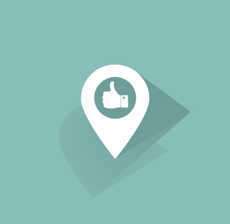 like pointer iconのイラスト素材