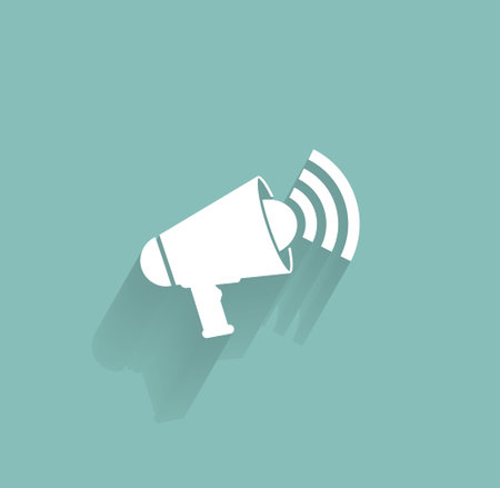 Megaphone iconのイラスト素材