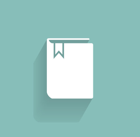 book web icon. vector designのイラスト素材