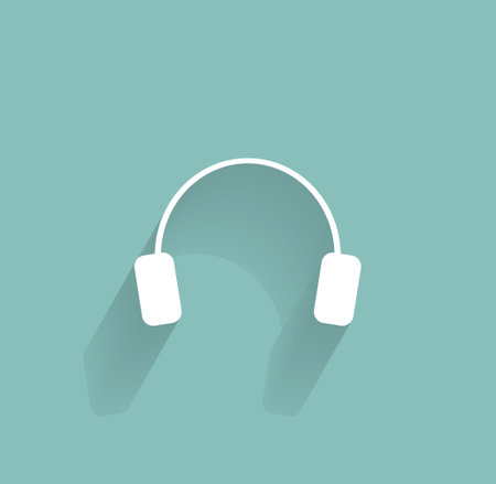 Headphones iconのイラスト素材