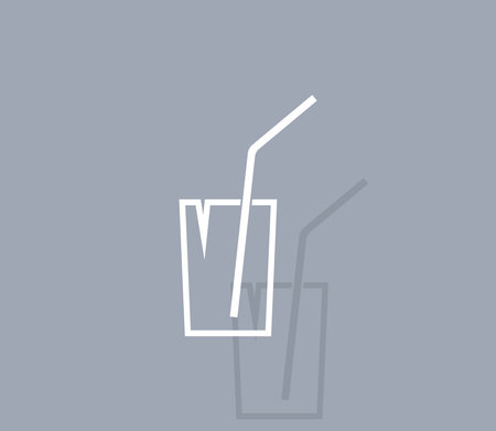 Soft drink vector iconのイラスト素材