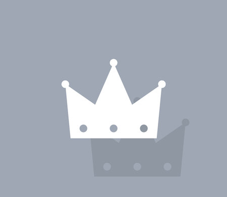 crown - vector iconのイラスト素材