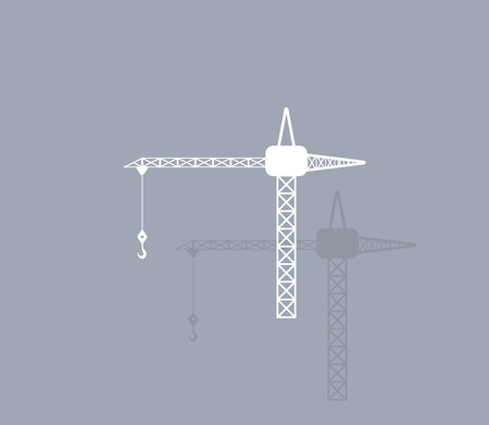 crane vector iconのイラスト素材