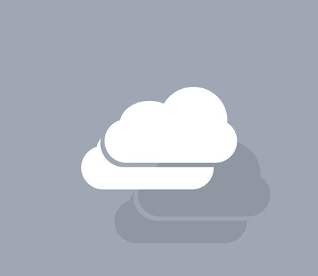clouds iconのイラスト素材