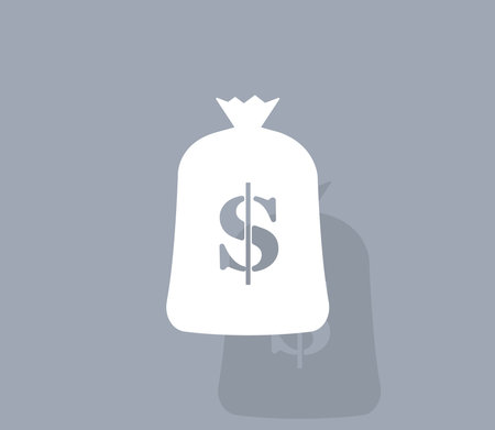 Money bag iconのイラスト素材