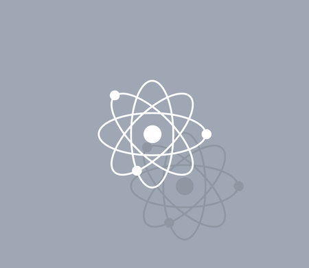 Pictograph of atom
