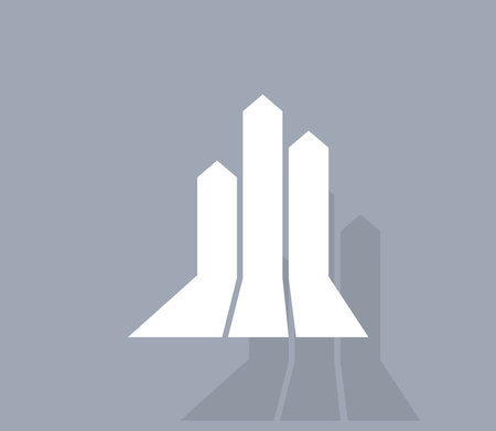 Vector growing graph iconのイラスト素材