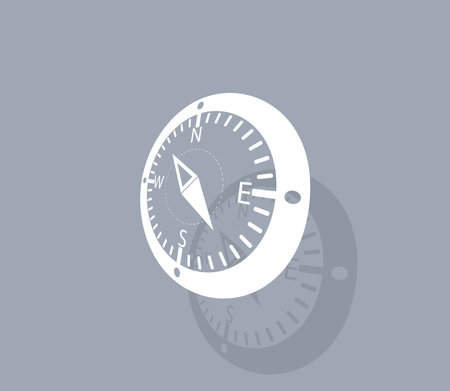 Compass web iconのイラスト素材