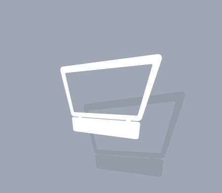 Laptop Icon illustrationのイラスト素材