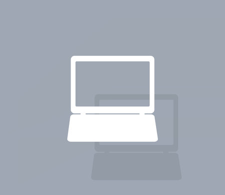 Laptop Icon illustrationのイラスト素材