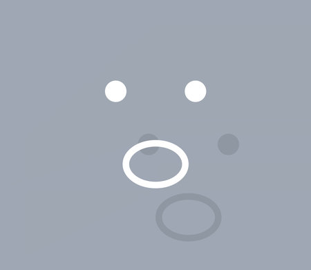 Face sign icon, vector illustration. Flat design styleのイラスト素材