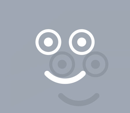 Face sign icon, vector illustration. Flat design styleのイラスト素材