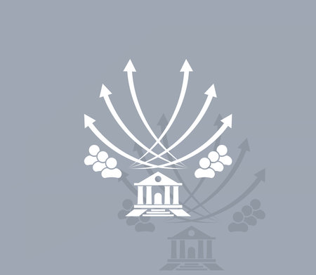 Vector illustration with the image of arrows and peopleのイラスト素材