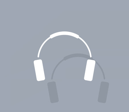 headphone iconのイラスト素材