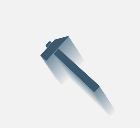 hammer iconのイラスト素材