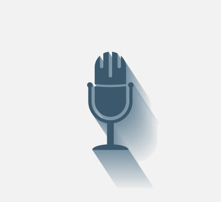 Microphone Iconのイラスト素材